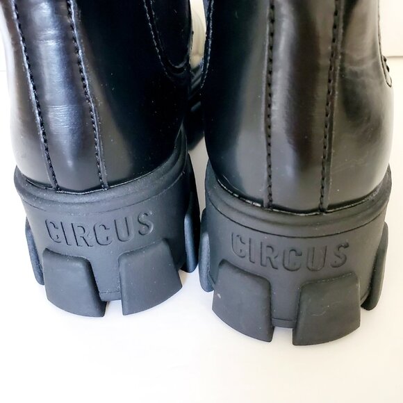 CIRCUS NY by Sam Edelman Women's Size 9.5 Darielle Pull-on Ankle Boots Chunky - Picture 6 of 12